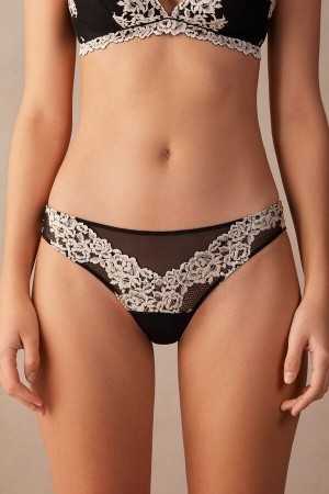 Multicolor Intimissimi Pretty Flowers Brazilian | SCAVO55757