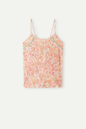 Multicolor Intimissimi Summer Journey Ultrafresh Supima® Cotton Top | PCAER22998