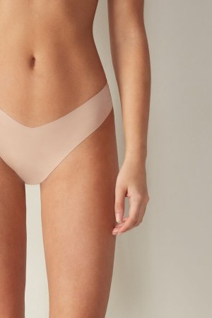 Natural Intimissimi 80s-style Brazilian Panties in Ultralight Microfiber | DCAVO17761