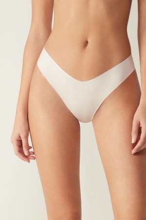 Natural Intimissimi 80s-style Brazilian Panties in Ultralight Microfiber | CAEGJ92907