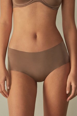 Natural Intimissimi Seamless Microfiber Hipster | CACVG24761