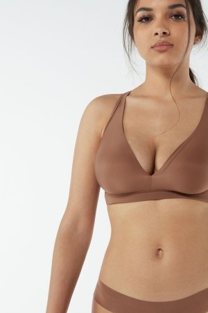 Natural Intimissimi Lara Ultralight Microfiber Triangle Bra | CAXBR18265