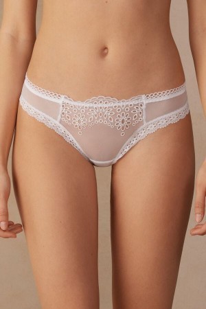 White Intimissimi Timeless Simplicity Brazilian | CADYB74835