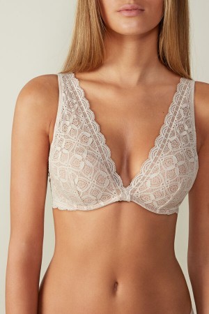 Natural Intimissimi Giorgia Balconette Bra in Lace | CAQAV75490