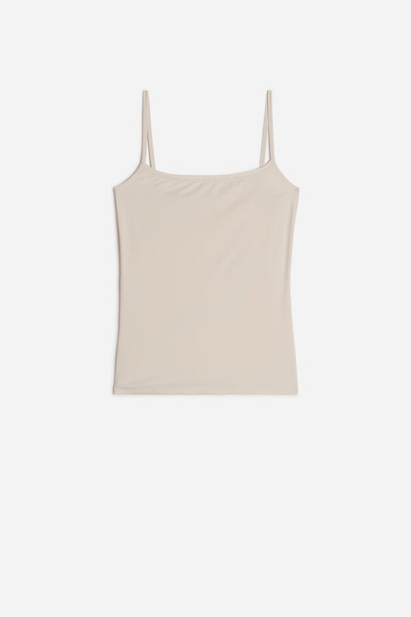 Natural Intimissimi Light Microfiber Cami | CAQAV15647