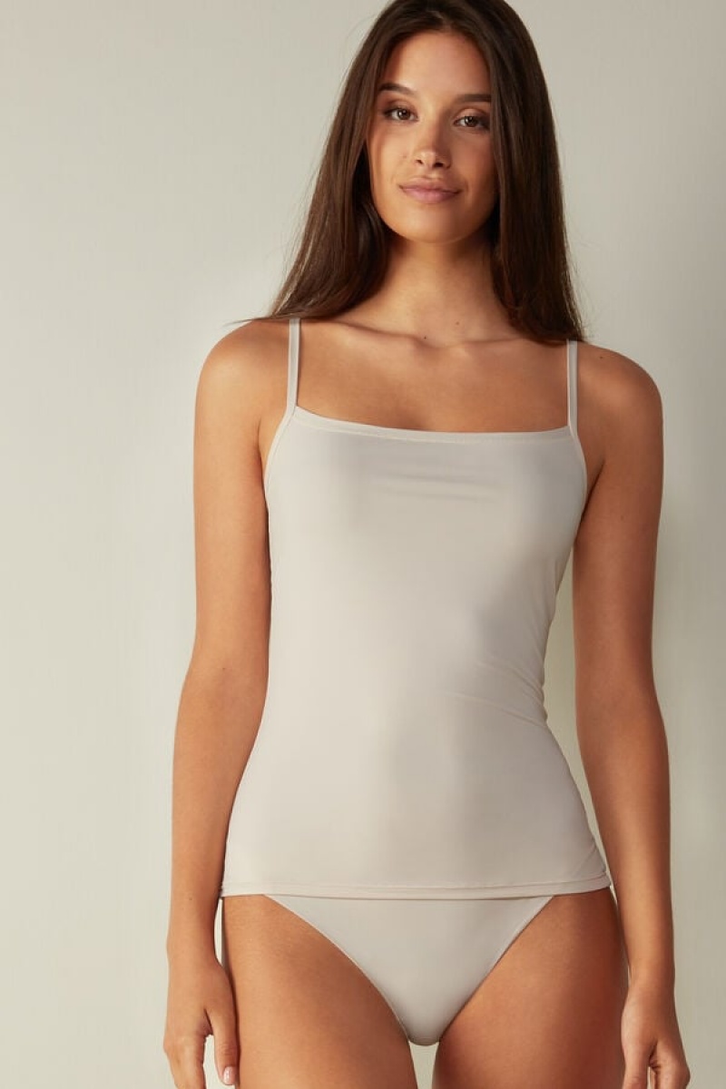 Natural Intimissimi Light Microfiber Cami | CAQAV15647