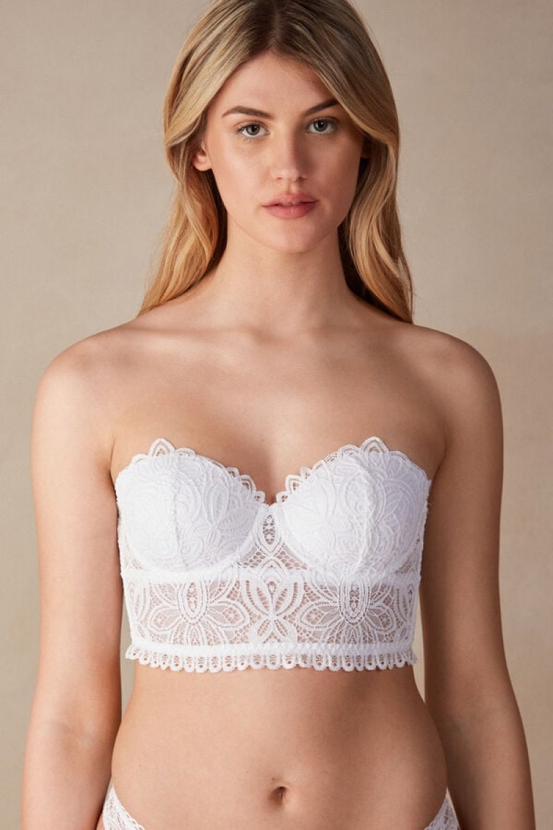 White Intimissimi Hot Summer Days Giada Balconette Bustier | MCAFT21441