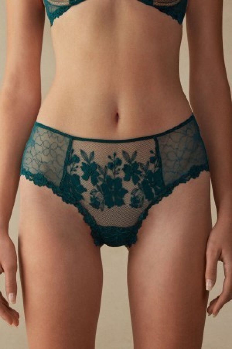 Green Intimissimi In Full Bloom Hipster Brazilian | GCAEC89339