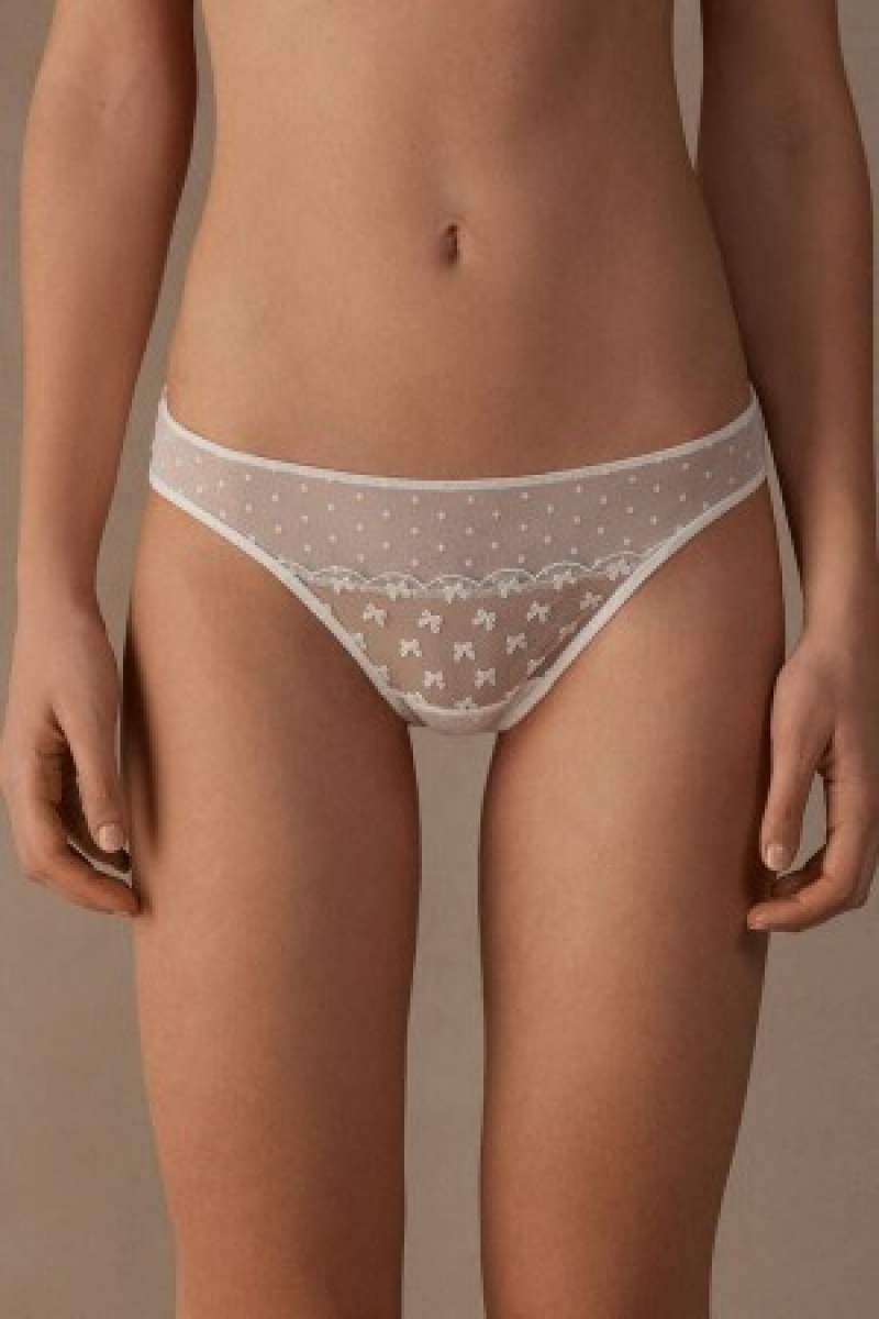 White Intimissimi Love Cadeau Brazilian | TCAWZ64926