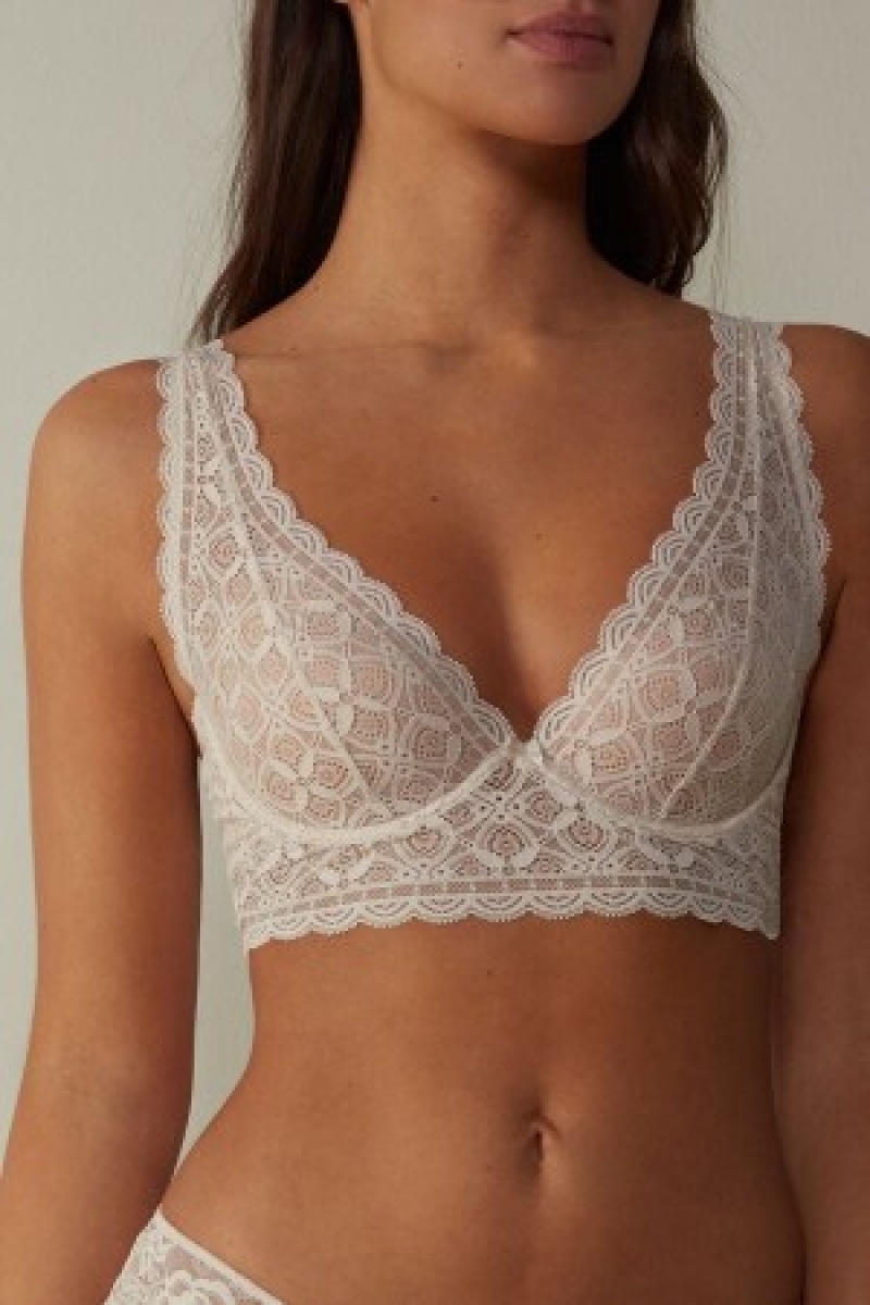 Natural Intimissimi Eleonora Balconette Bra in Lace | TCAPQ13972