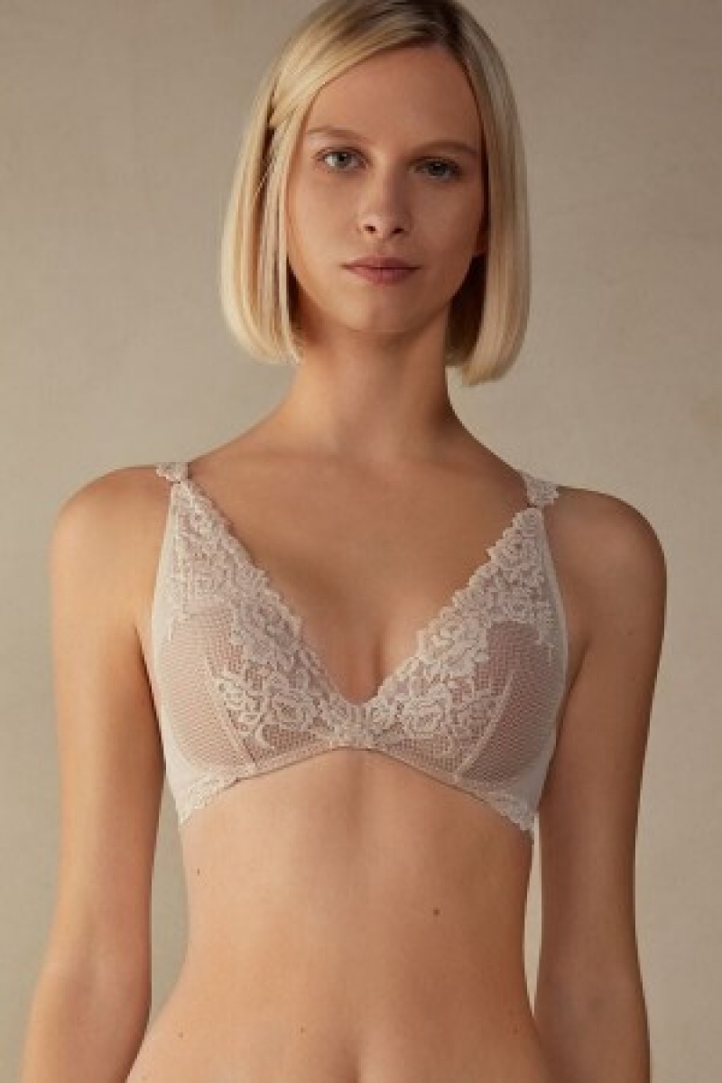 Natural Intimissimi Pretty Flowers Giorgia Balconette Bra | BCASD99165